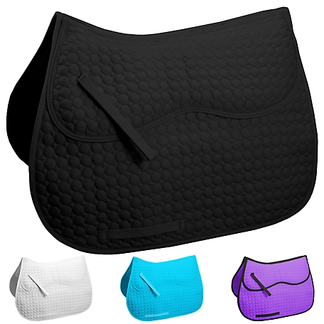 Derby Originals Extra Comfort English Saddle Pad with Removable Memory Foam
