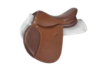 Image showing  Derby Anti-Slip 3-D Shock Absorber Half Saddle Pad