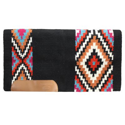 Image showing  Maisie New Zealand Wool Western Saddle Blanket, 34 in. x 36 in.