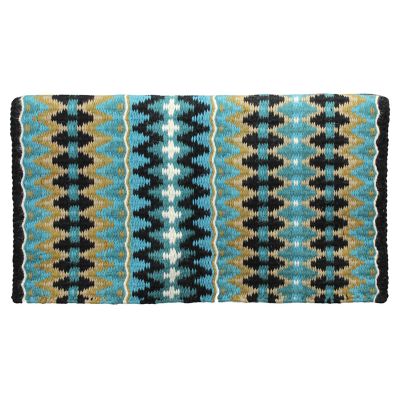 Tahoe Tack Reya New Zealand Wool Western Saddle Blanket, 34 in. x 38 in.