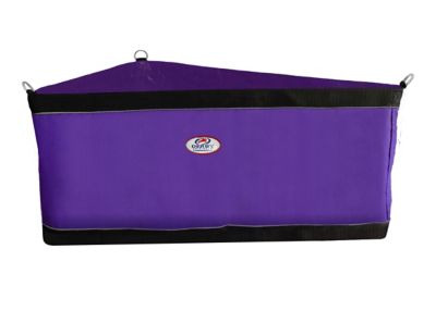 Image showing  2-4 Flake Patent Pending 1200D Reflective Corner Hay Feeder with Super Tough Bottom