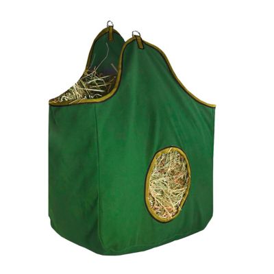 Image showing  2-3 Flake D-Ring Canvas Hay Bag, Large