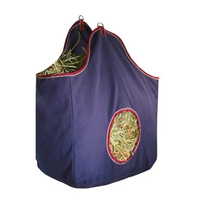 Image showing  2-3 Flake D-Ring Canvas Hay Bag, Large