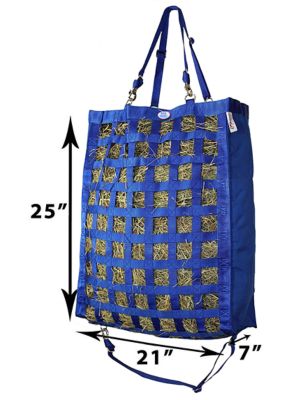 Image showing  2-3 Flake Superior Slow Feeder Horse Hay Bag with Super Tough Bottom
