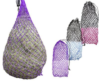 Derby Originals 8-12 Flake XL Cozi Net Slow Feed Soft Mesh Poly Rope Hanging Horse Hay Net