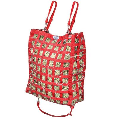 Derby Originals 2-3 Flake Superior Slow Feeder Horse Hay Bag with Super Tough Bottom, 4-Sided