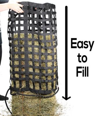 Image showing  XL Go Around Slow Feeder Horse Hay Bag with Super Tough Bottom