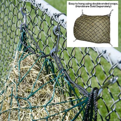 Image showing  5-7 Flake 30-Hour Slow Feed Poly Rope Hanging Hay Net with 2 x 2 in. Holes