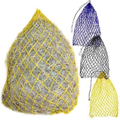 Derby Originals 4-6 Flake Hot To Trot Slow Feed Soft Mesh Poly Rope Hanging Horse Hay Net