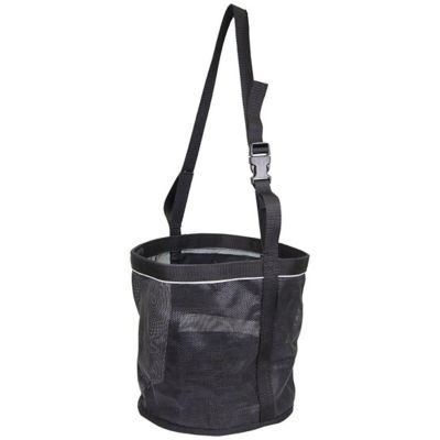 Derby Originals Heavy-Duty PVC Mesh Reflective Feed Bag with No Waste Flap Design