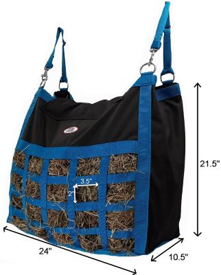 Image showing  2-3 Flake Supreme Slow Feed Top Load Hay Bag with Super Tough Bottom