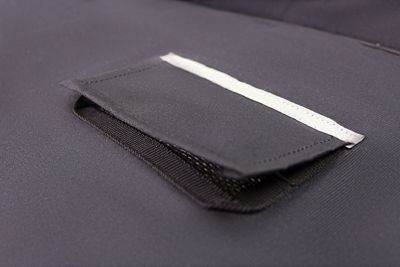 Image showing  1200D Extra-Large Nylon Bale Bag with Ventilation Windows and Hand-Tooled Cactus Leather Accents