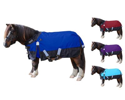 Image showing  Classic Nordic-Tough Waterproof Winter 200g 600D Ripstop Mediumweight Turnout Blanket, Miniature Horse/Pony