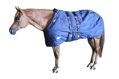 Derby Originals Wind Storm 1200D Winter Horse Stable Blanket with Closed Front, Heavyweight, 300g