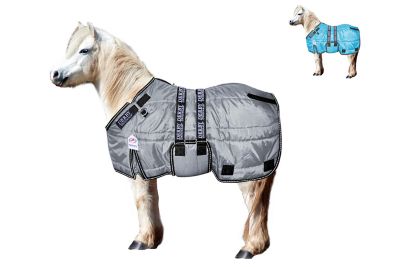 Derby Originals Nordic-Tough Winter 200g 420D Nylon Mediumweight Stable Blanket with Closed Front, Miniature Horse/Pony
