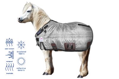 Image showing  Nordic-Tough West Coast 200g 420D Nylon Mediumweight Winter Stable Blanket, Miniature Horse/Pony