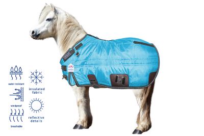 Image showing  Nordic-Tough West Coast 200g 420D Nylon Mediumweight Winter Stable Blanket, Miniature Horse/Pony