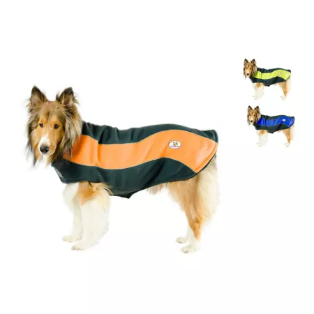 cuteNfuzzy Adventure Double Layer Fleece All Season Dog Coat Safety Reflective Design Dog Coats & Jackets