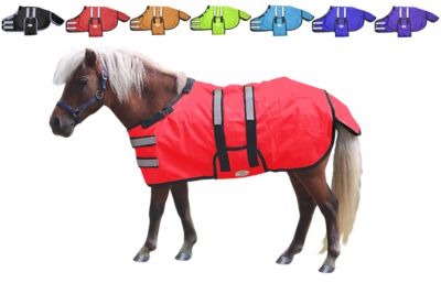 Derby Originals No Hardware 600D Winter Foal/Miniature Horse Turnout Blanket, Mediumweight, 150g