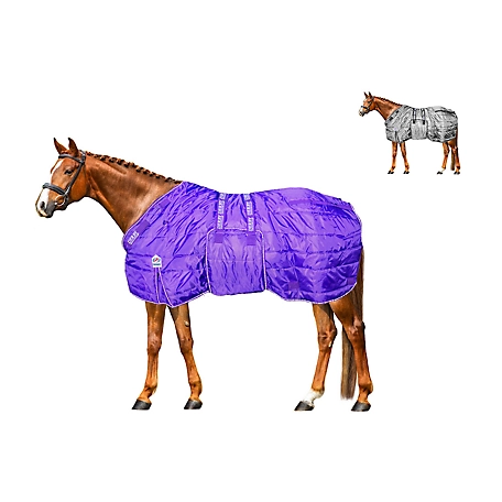 Derby Originals Nordic-Tough 420D Winter Horse Stable Blanket with Closed Front, Mediumweight, 200g