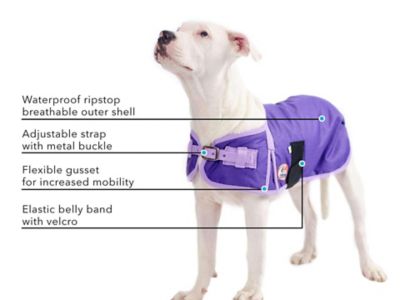 Image showing  Horse-Tough Classic 600D Mediumweight Winter Dog Coat with 150g Insulation, 80-8125PU-XXL