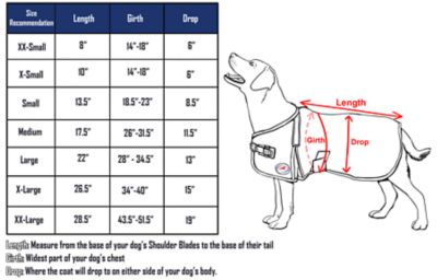 Image showing  Horse-Tough Classic 600D Mediumweight Winter Dog Coat with 150g Insulation, 80-8125PU-XXL