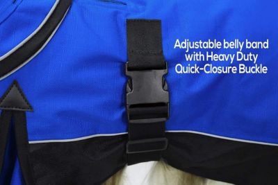 Image showing  Ruff Pup 1200D Mediumweight Winter Dog Coat with Neck Cover and 220g Insulation