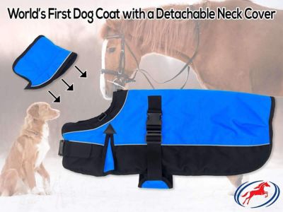 Image showing  Ruff Pup 1200D Mediumweight Winter Dog Coat with Neck Cover and 220g Insulation