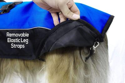 Image showing  Ruff Pup 1200D Mediumweight Winter Dog Coat with Neck Cover and 220g Insulation