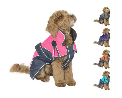 Derby Originals Urban 420D Mediumweight Winter Dog Parka with Neck Cover and 220g Insulation