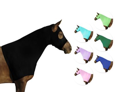 Image showing  Lycra Horse Hood with Zipper