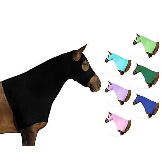 Derby Originals Lycra Horse Hood with Zipper at Tractor Derby Originals Lycra Horse Hood with Zipper at Tractor