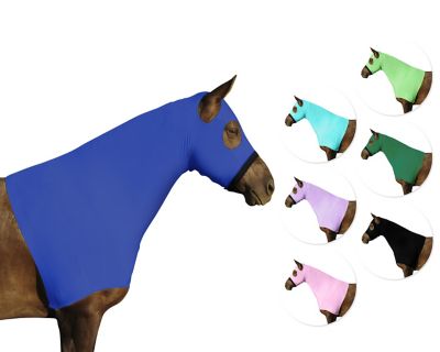 Image showing 0 th Derby Originals Lycra Horse Hood with Zipper