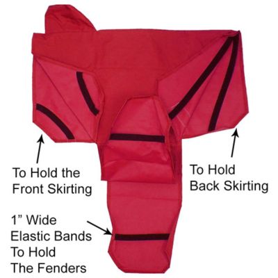 Image showing  Waterproof Nylon Western Saddle Cover