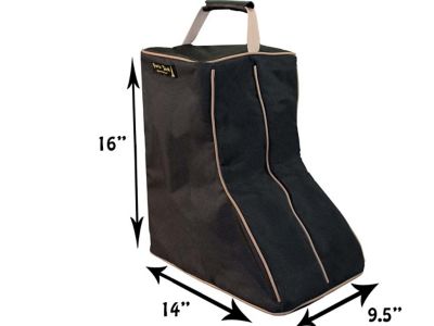 Image showing  3 Layer Padded Back Open Western Boot Bag
