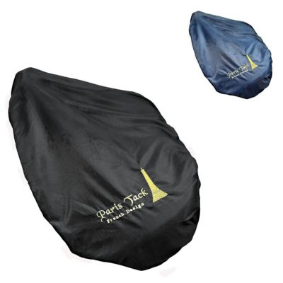 Paris Tack Premium Embroidered Nylon All Purpose English Saddle Cover with Fleece Lining