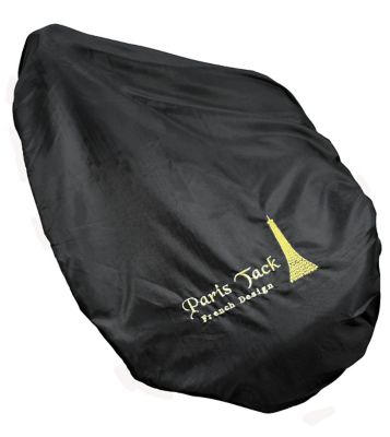 Image showing  Premium Embroidered Nylon All Purpose English Saddle Cover with Fleece Lining