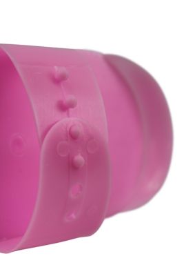 Image showing  Derby Bathing Curry Comb, Pink