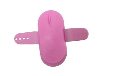Image showing  Derby Bathing Curry Comb, Pink