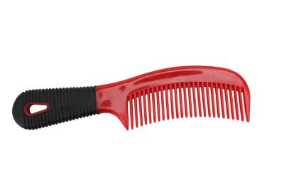 Image showing  Tahoe Tack Soft-Grip Mane and Tail Comb, Red