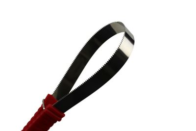 Image showing  Steel Dog and Horse Grooming Shedding Blade, Red