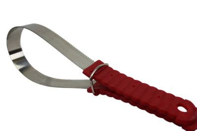 Image showing  Steel Dog and Horse Grooming Shedding Blade, Red