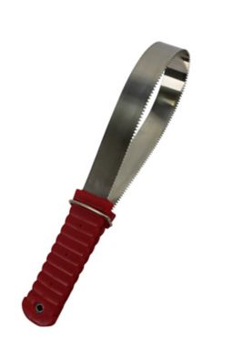 Image showing  Steel Dog and Horse Grooming Shedding Blade, Red
