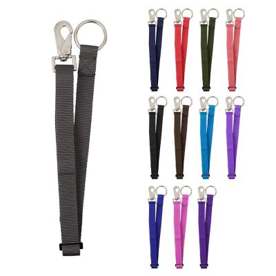 Derby Originals Heavy-Duty Adjustable 30 in. Nylon Hanging Bucket Straps for Water and Feed Buckets, Charcoal