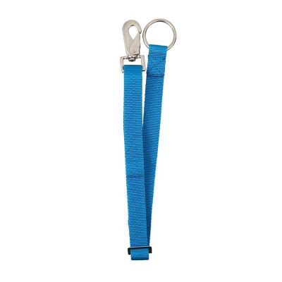 Image showing  Heavy-Duty Adjustable 30 in. Nylon Hanging Bucket Straps for Water and Feed Buckets, Hurricane Blue