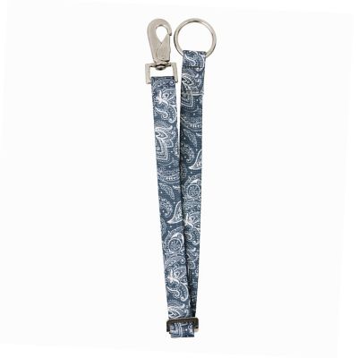 Image showing  Heavy-Duty Adjustable 30 in. Nylon Hanging Bucket Straps for Water and Feed Buckets, Paisley