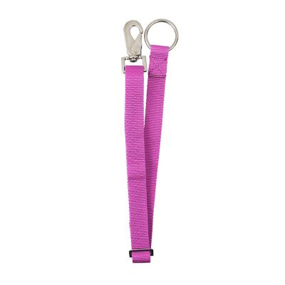 Image showing  Heavy-Duty Adjustable 30 in. Nylon Hanging Bucket Straps for Water and Feed Buckets, Pink