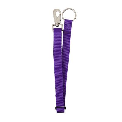 Image showing  Heavy-Duty Adjustable 30 in. Nylon Hanging Bucket Straps for Water and Feed Buckets, Purple