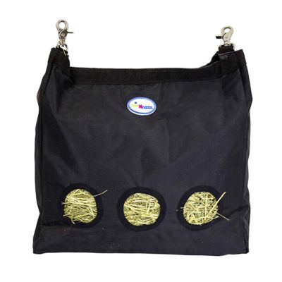 Image showing  Small Pet Hanging Hay Bag for Guinea Pigs and Rabbits, Large, Black