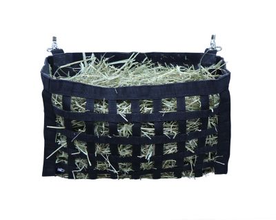 Image showing  Superior Small Pet Hanging Hay Bag for Guinea Pigs and Rabbits, Black, Medium